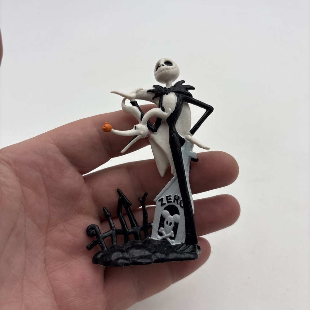 VINTAGE APPLAUSE DISNEY NIGHTMARE BEFORE CHRISTMAS -JACK & ZERO Figure Gothic